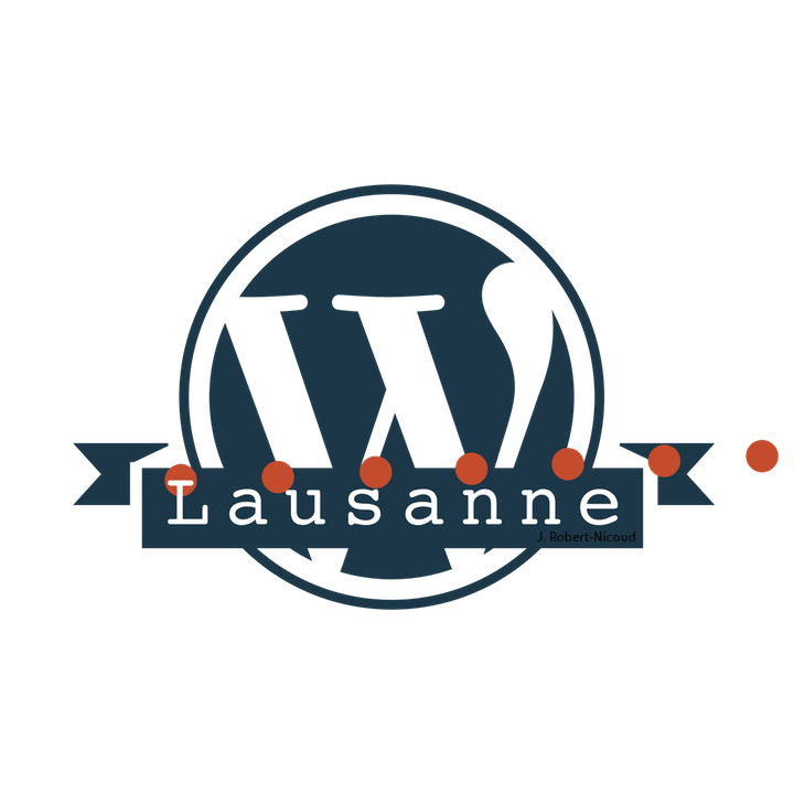 Logo du Wordcamp 2018 à Lausanne